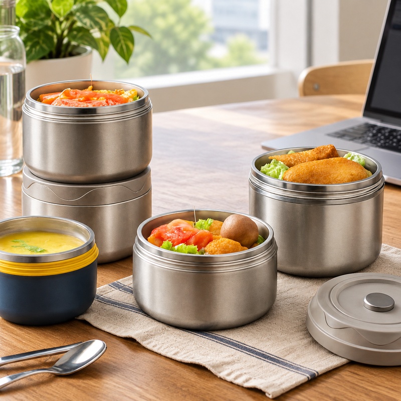 Food Storage Meals - Boîte isotherme à deux compartiments en