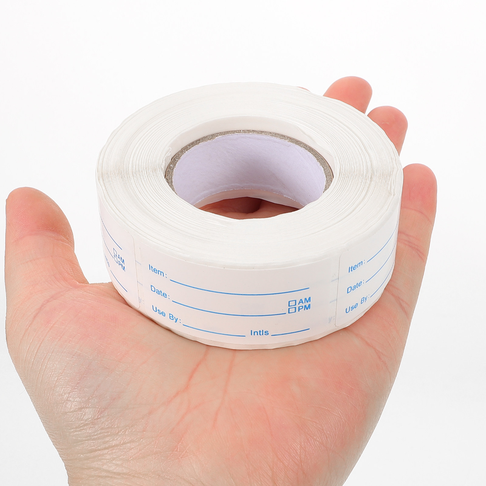 Food Storage Labels - 1 rouleau d'étiquettes autocollantes pour dates,