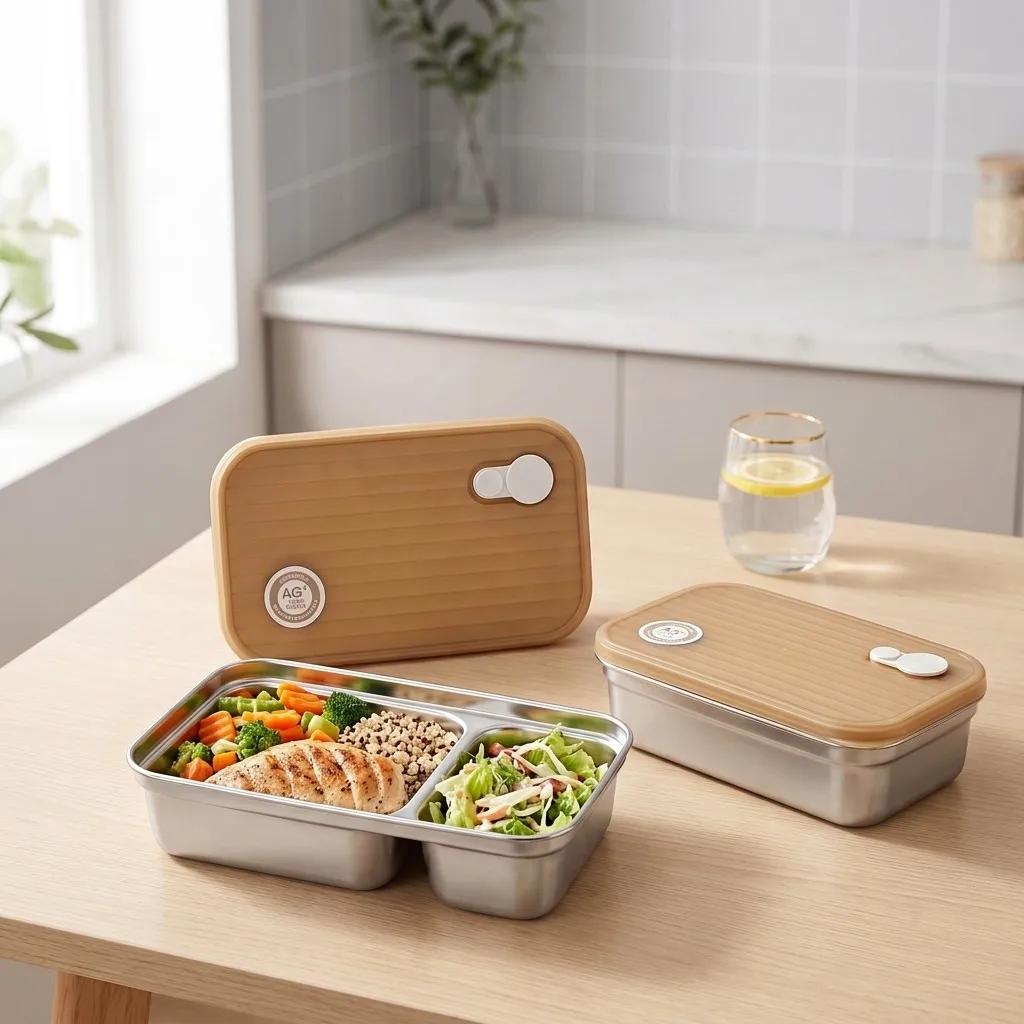 Food Storage Oven Safe - Boîte à lunch en acier inoxydable