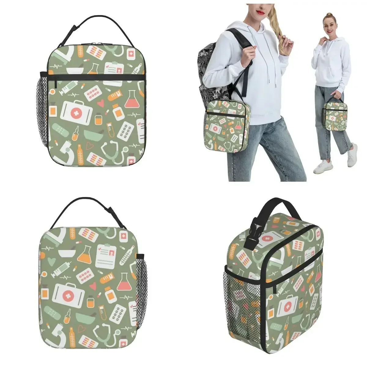 Sac isotherme à motif infirmie - Food Storage Bag avis et prix