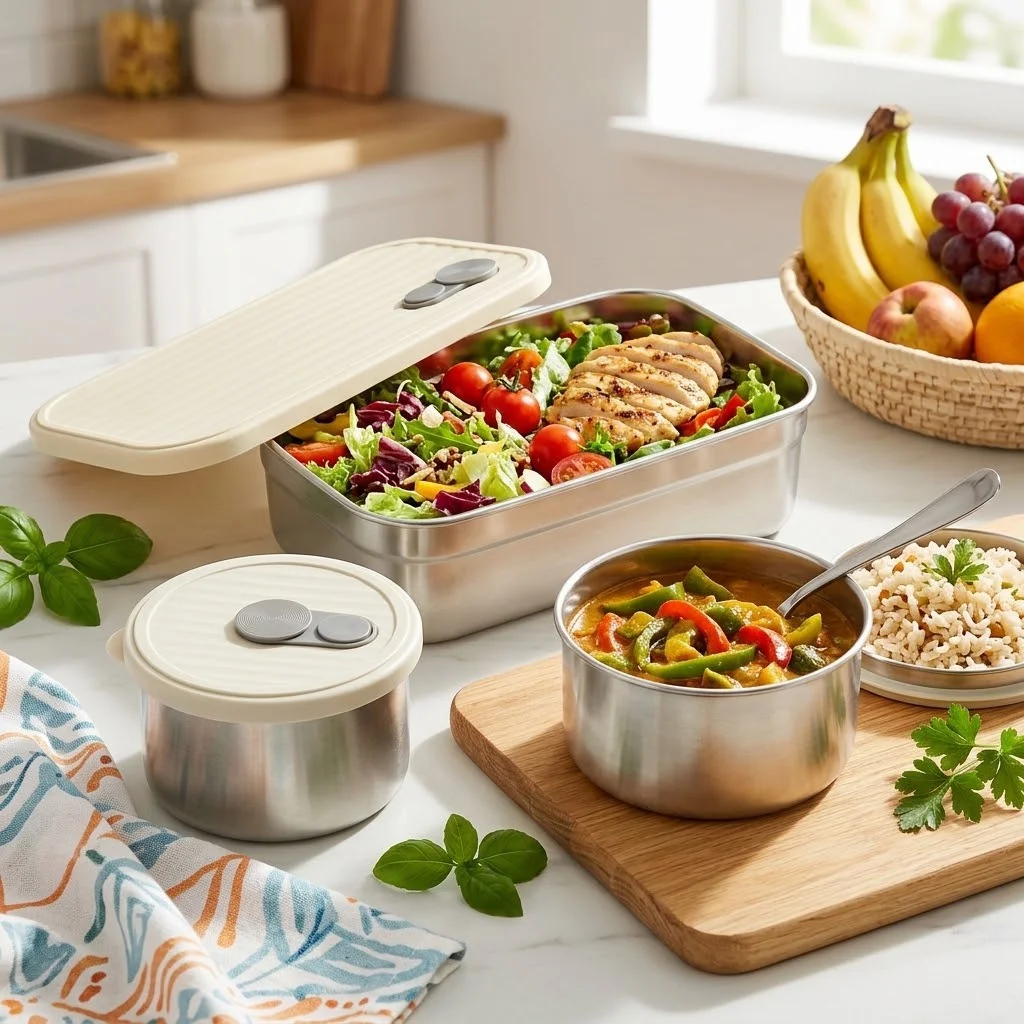 Ensemble de boîtes à lunch en  - Food Storage Oven Safe avis et prix