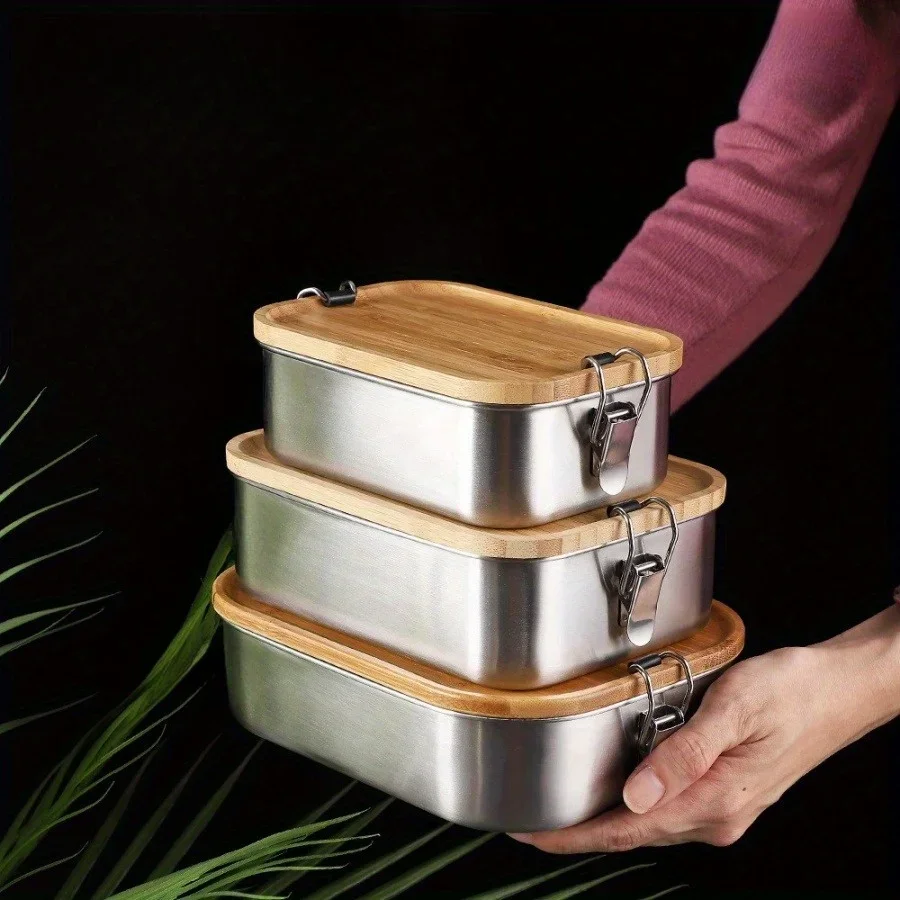 Nouvelle boîte à lunch en acie - Food Storage Oven Safe avis et prix