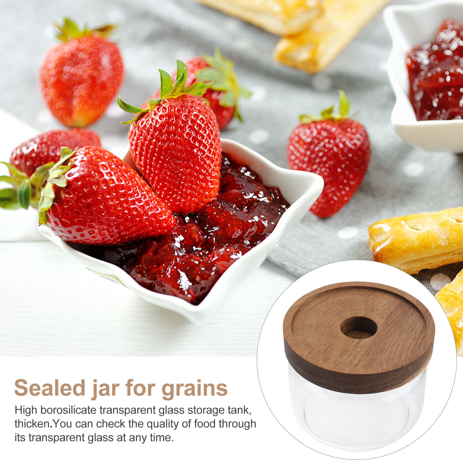 2 pots de conservation en verr - Food Storage Containers avis et prix