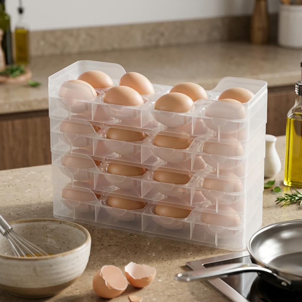 Organisateur de réfrigérateur  - Food Storage With Dividers avis et prix