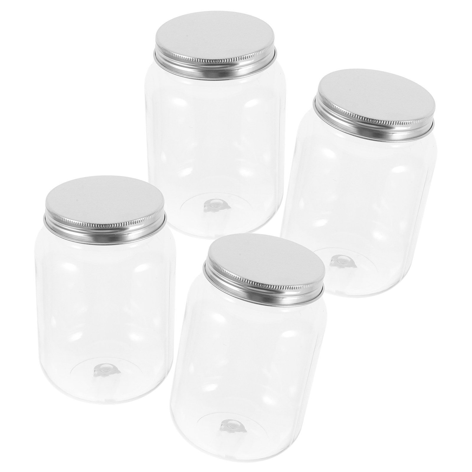 4 pots en plastique transparen - Food Storage Containers avis et prix