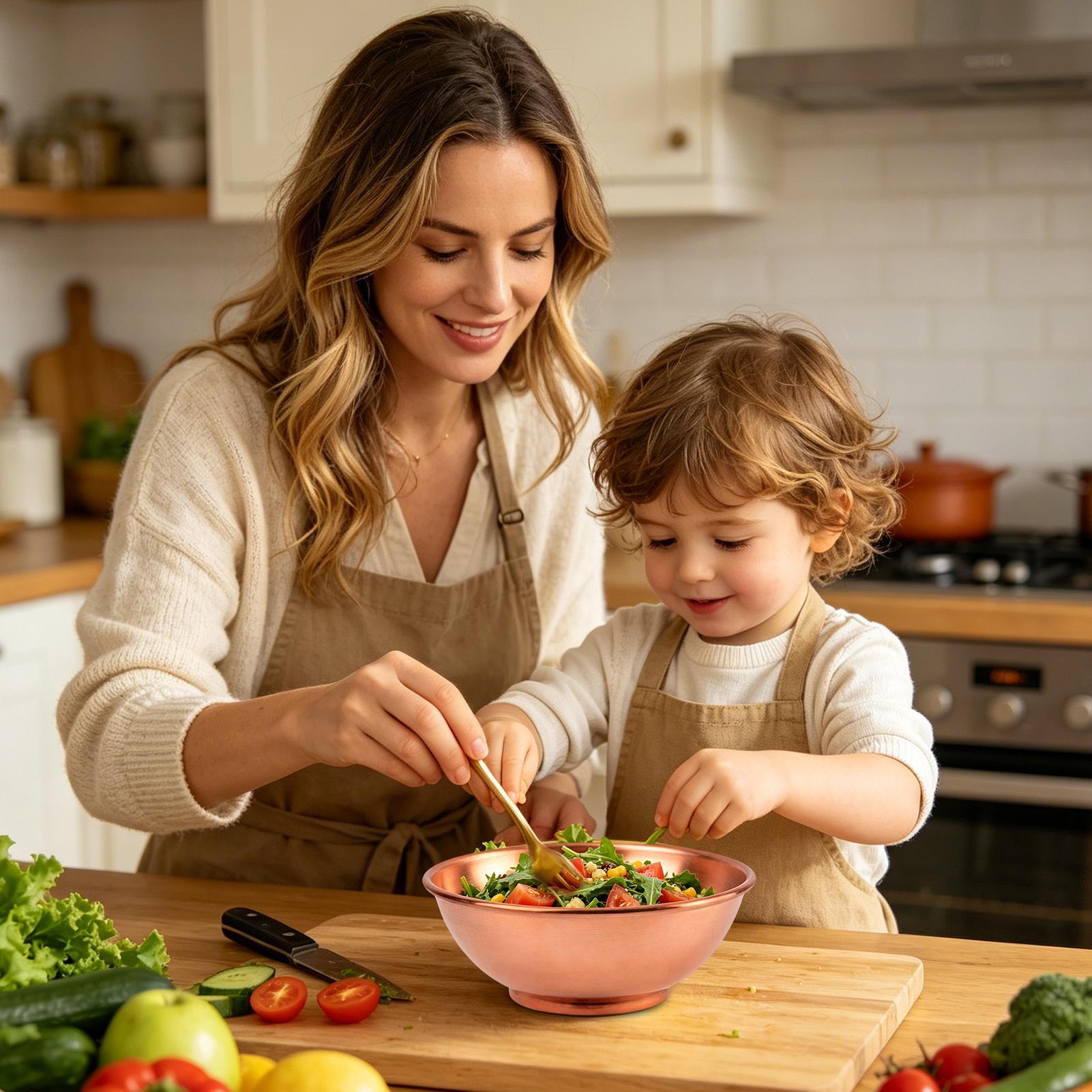 Grand bol en cuivre, récipient - Food Storage Meals avis et prix
