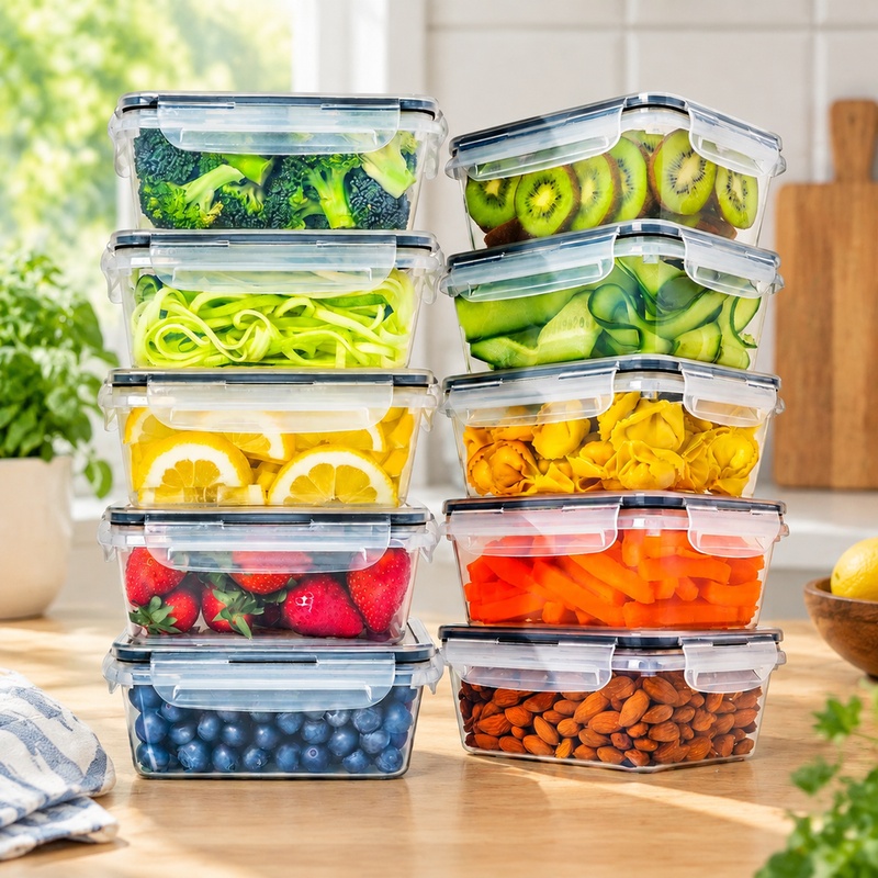 Ensemble de 10 contenants de r - Food Storage Labels avis et prix