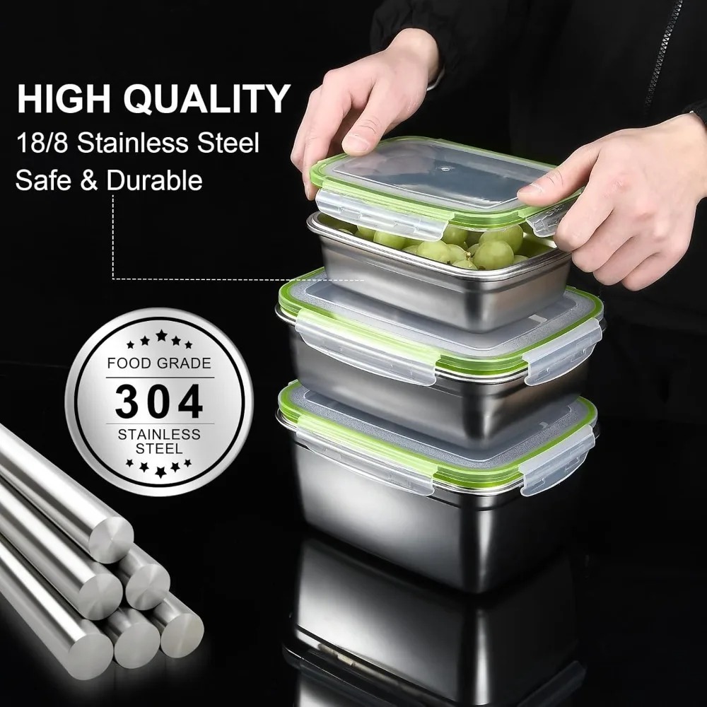 Ensemble de conteneurs de stoc - Food Storage Oven Safe avis et prix